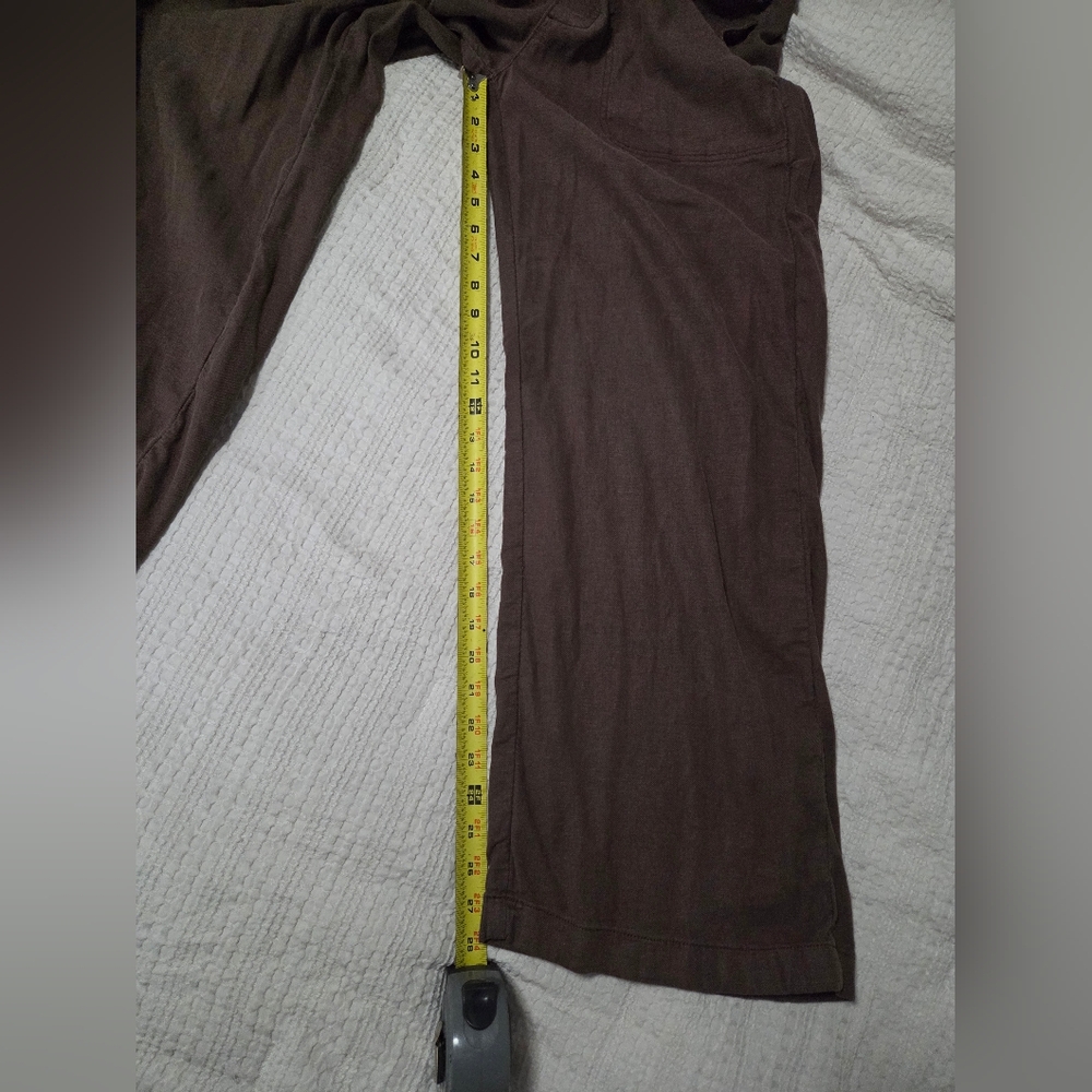 AE Dreamy Drape Linen Blend Pull-on Pants - Picture 8 of 10